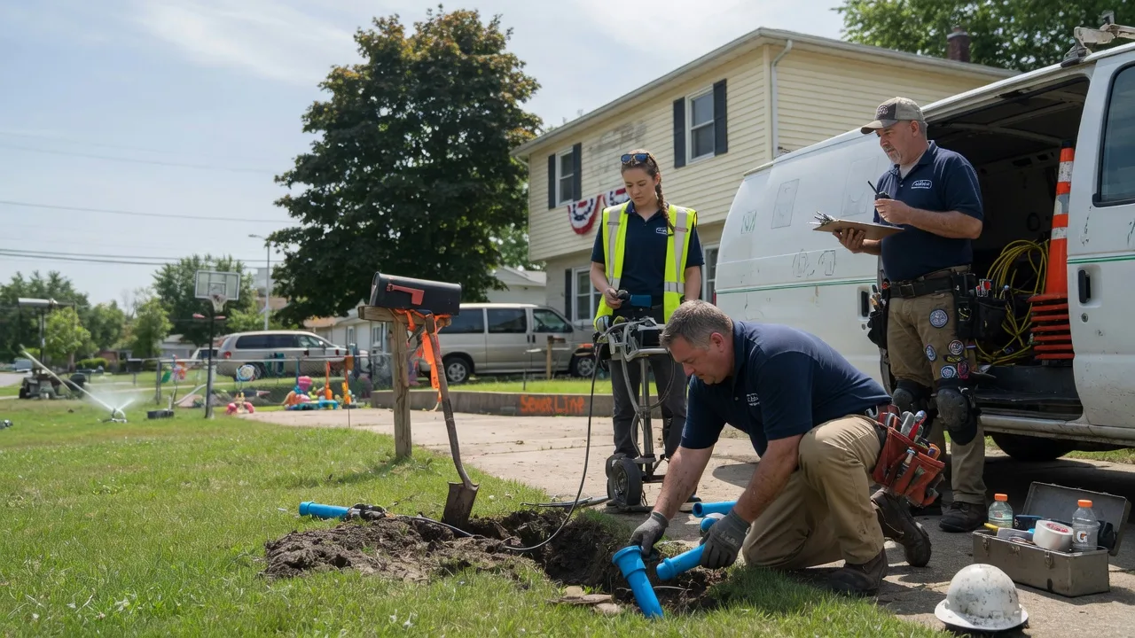 Slab Leak Repair in Almont, MI near me
